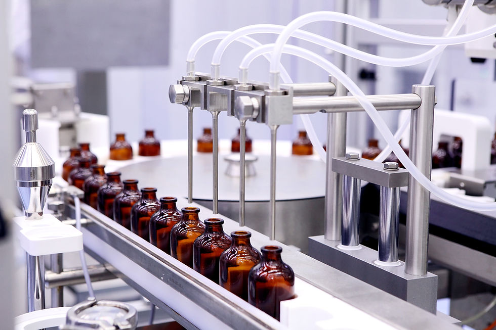 Bottling of Prepared Compounded Products.