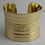 Thumbnail: 2" Concave Brass Cuffs