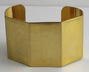 Thumbnail: 3/16" to 2" "Octagon" Brass Cuffs : 8290 - 8296