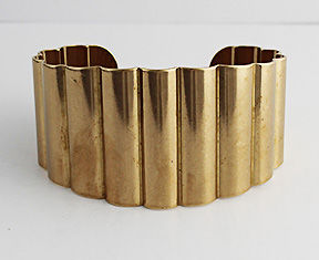 1 1/2" Tapered Brass Cuffs
