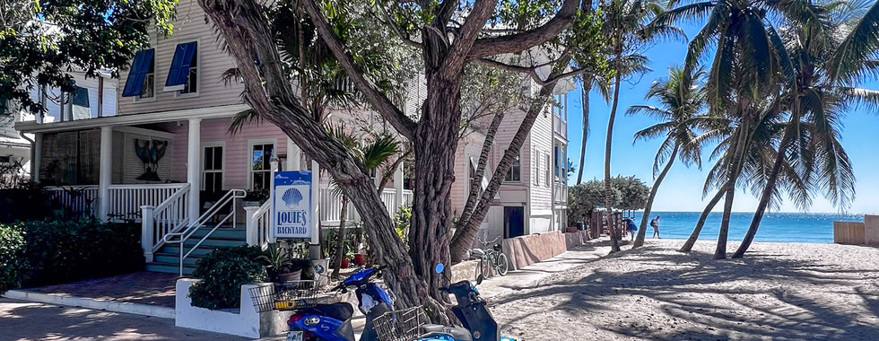 Louie's Backyard and Dog Beach