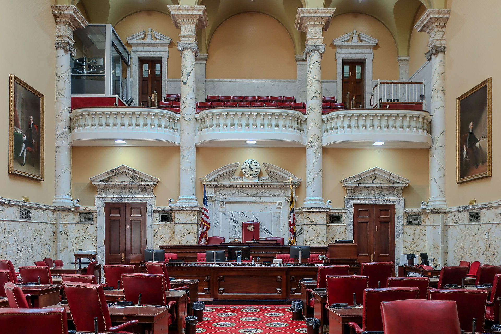 Inside Maryland State House
