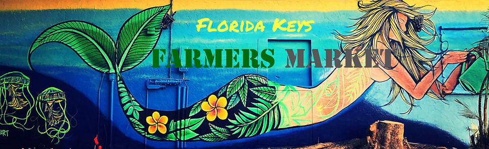 Sign for Florida Keys Farmers Market