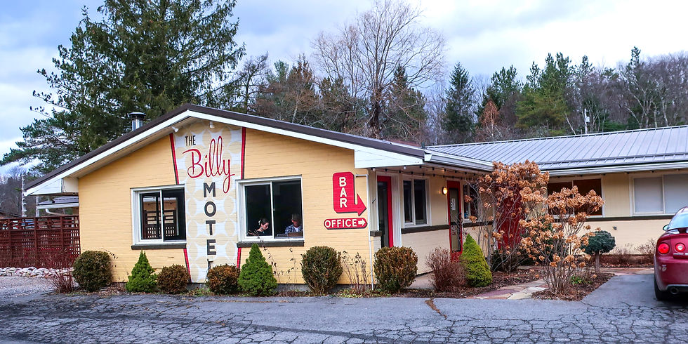 Retro motel in Davis WV - The Billy