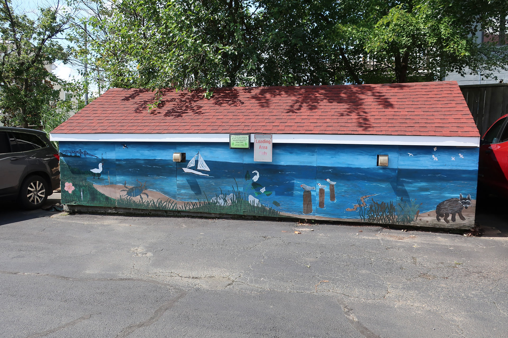 Mural in Eastport MD