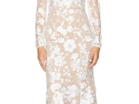 Winter Wedding Trend Spotlight: 3D Floral Gowns for the Modern Bride