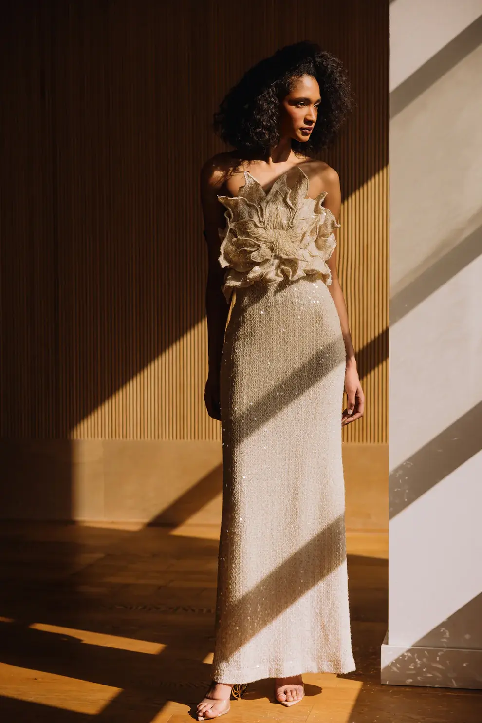 Iara Crochet Flower Dress