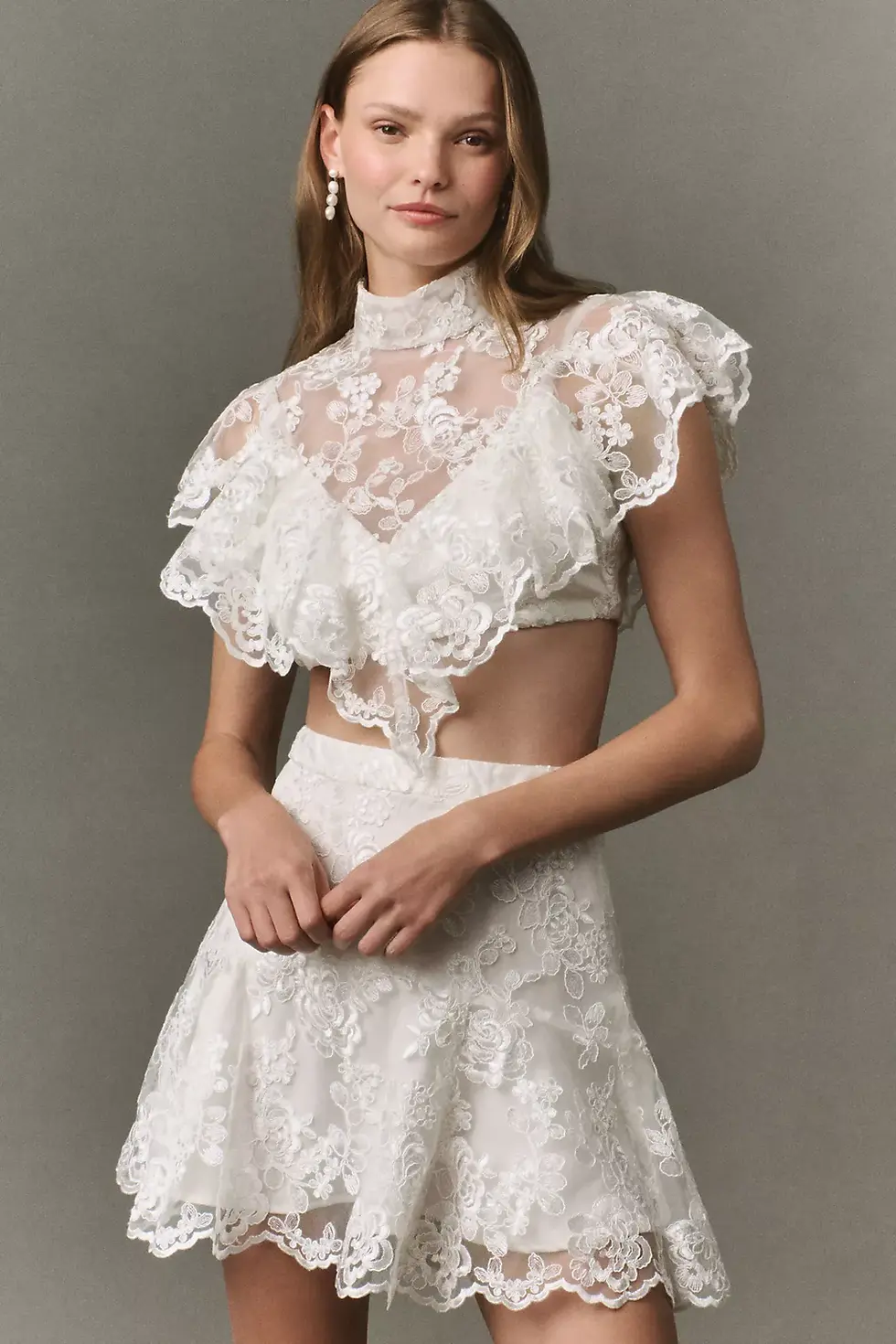 lace bridal set under 300