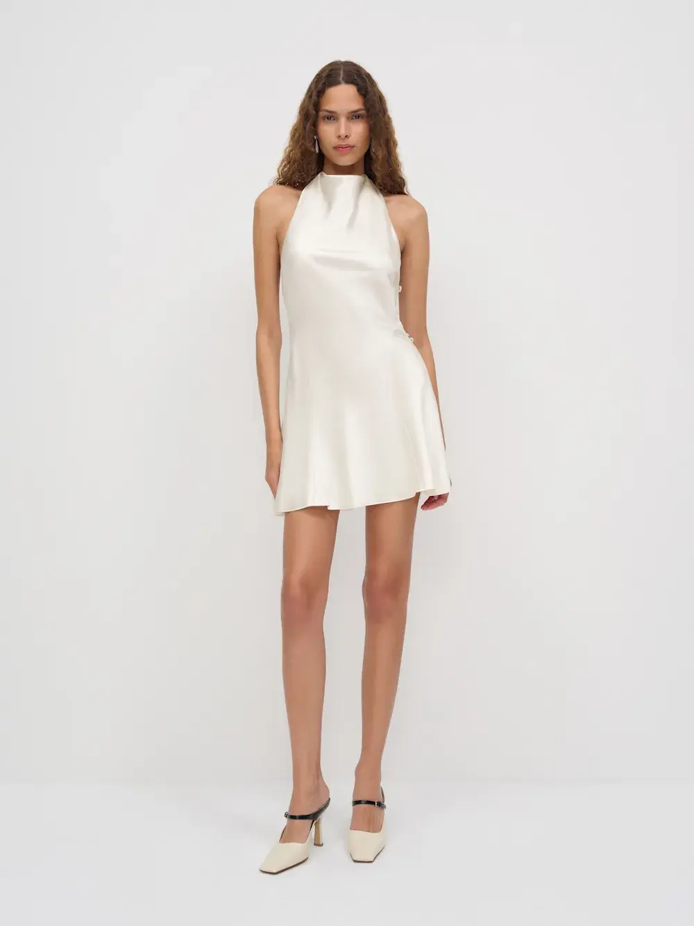 Roy Silk Mini Dress