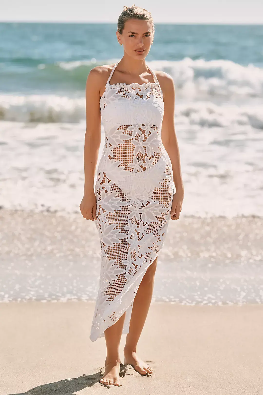 Sheer Cutout Coverup