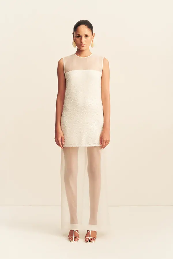 Amerie Silk Sequin Maxi Dress
