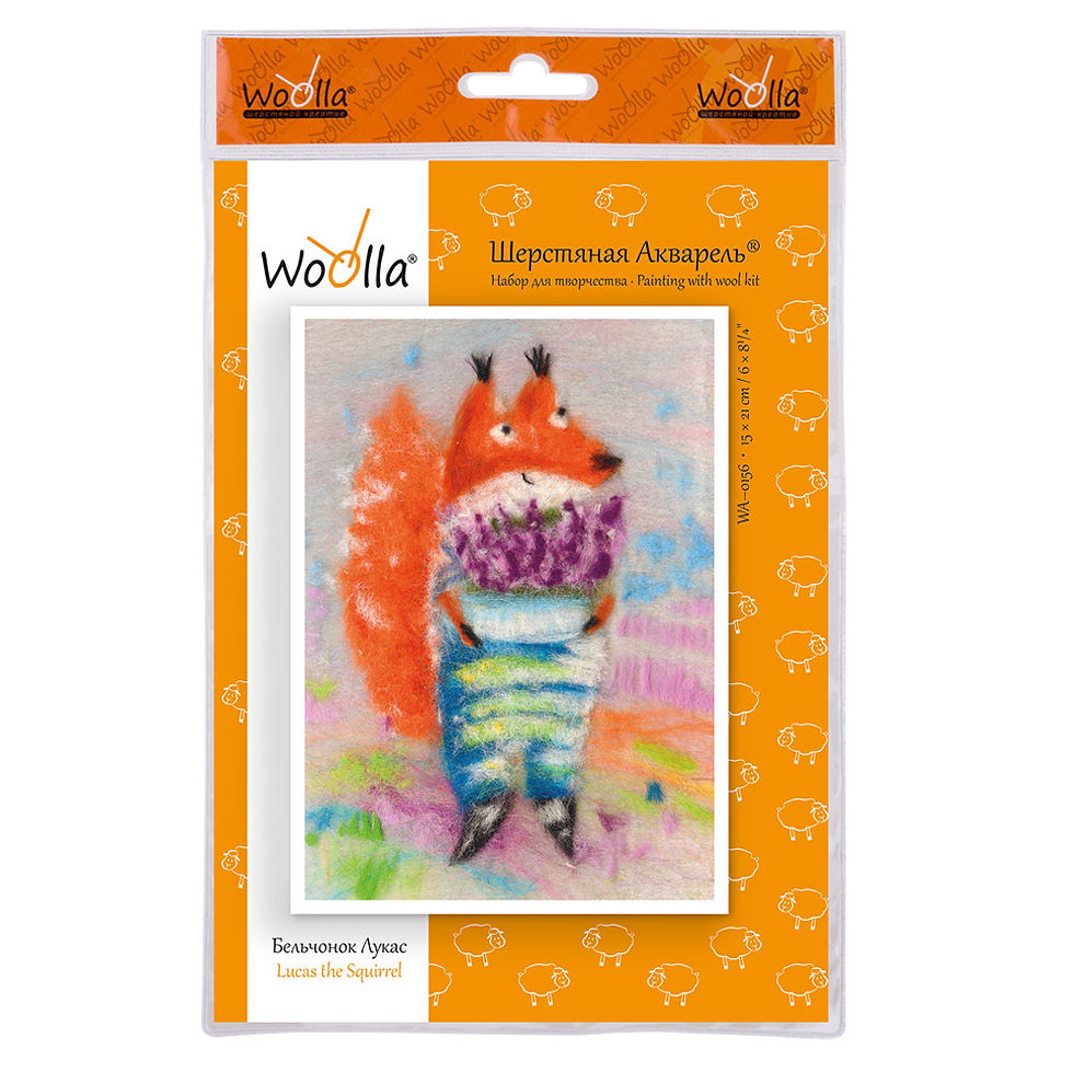 Thumbnail: Woolen watercolor kit WA-0156