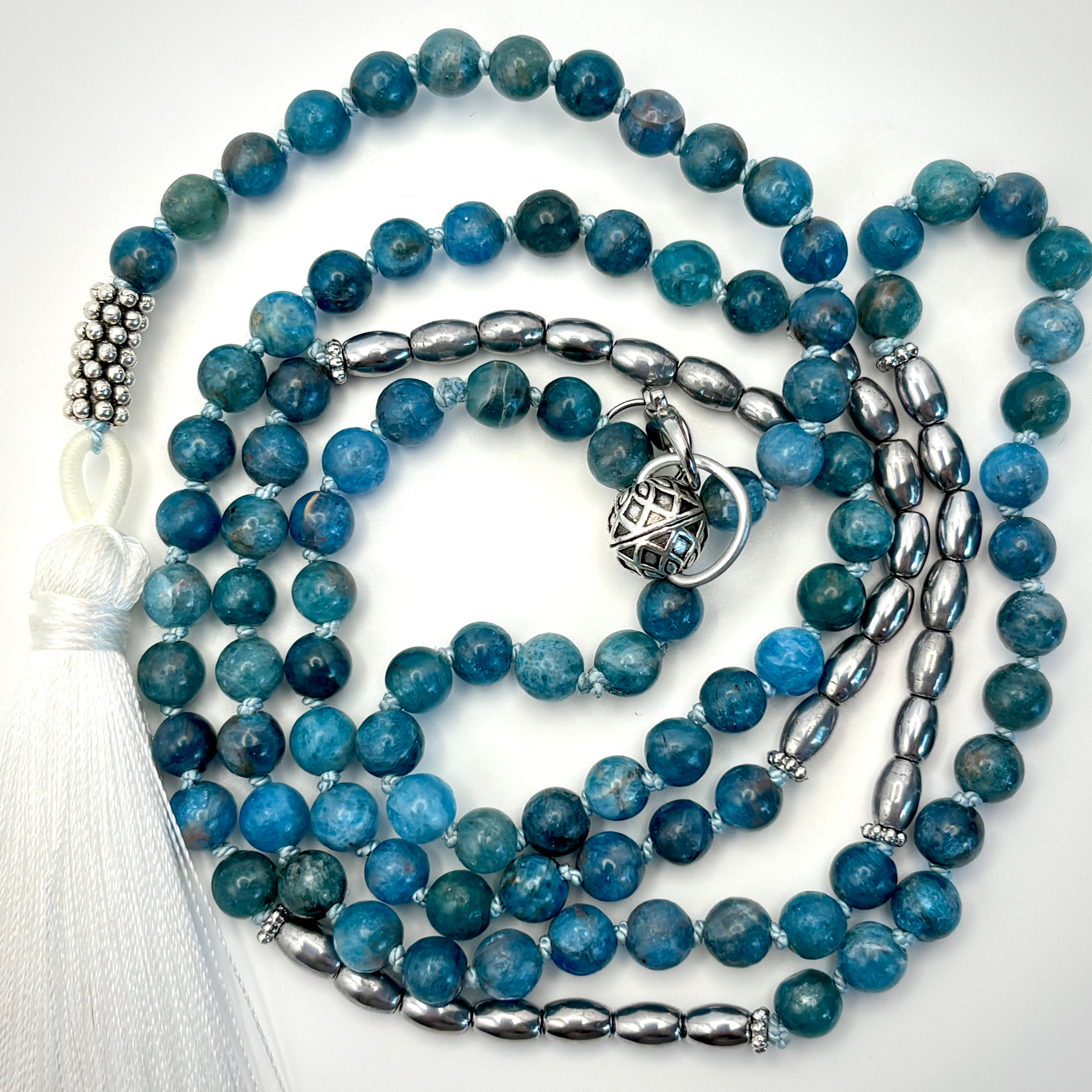 Blue Apatite Necklace