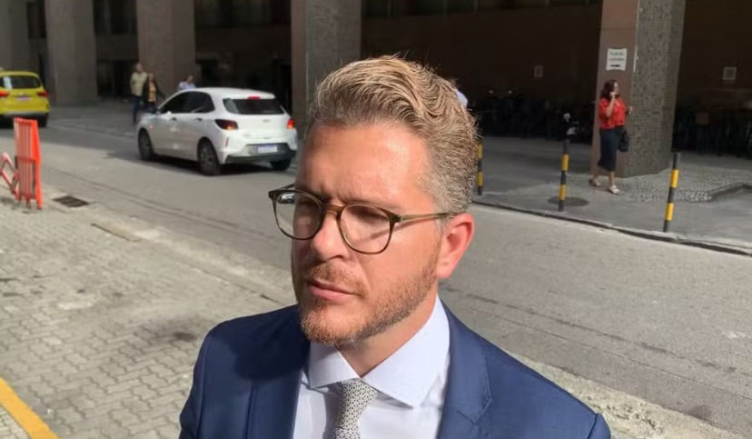 Felipe Carregal, vice-presidente jurídico do Vasco (Tébaro Schmidt/Globo Esporte)