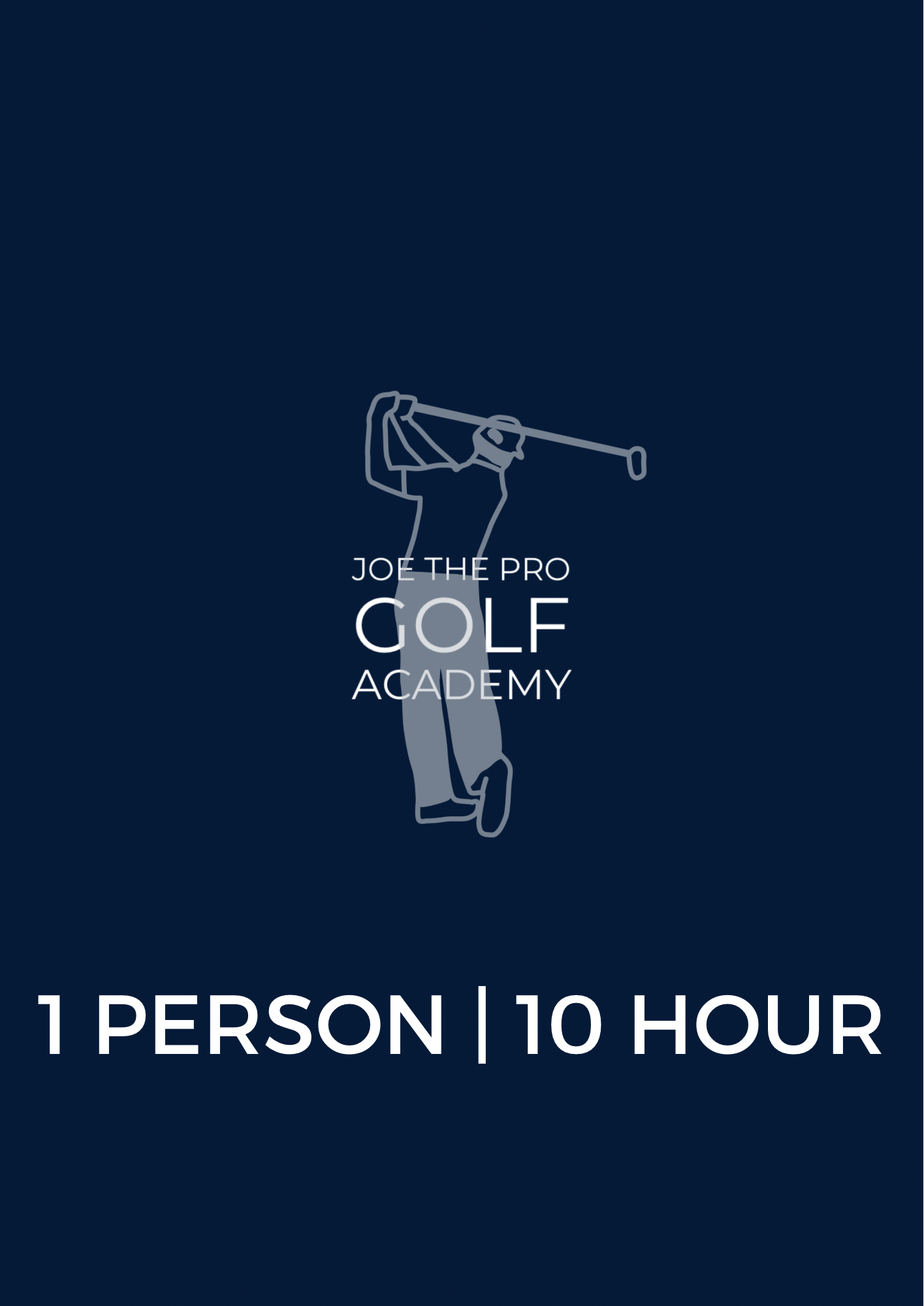 10 Hour 1 Person | Indoor Package Deal