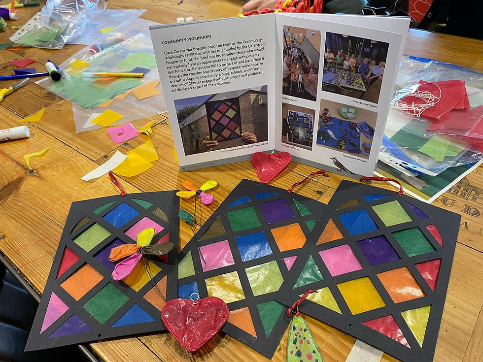 Stained Glass Craft Workshop with Clare Owens