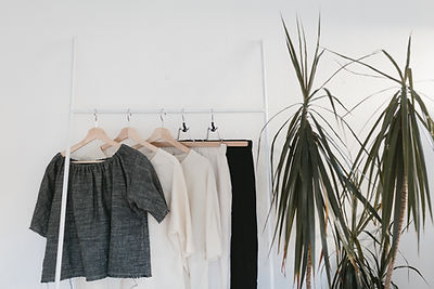 Clothes on a Rack