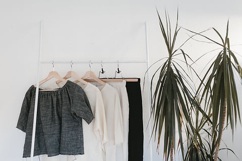 Clothes on a Rack