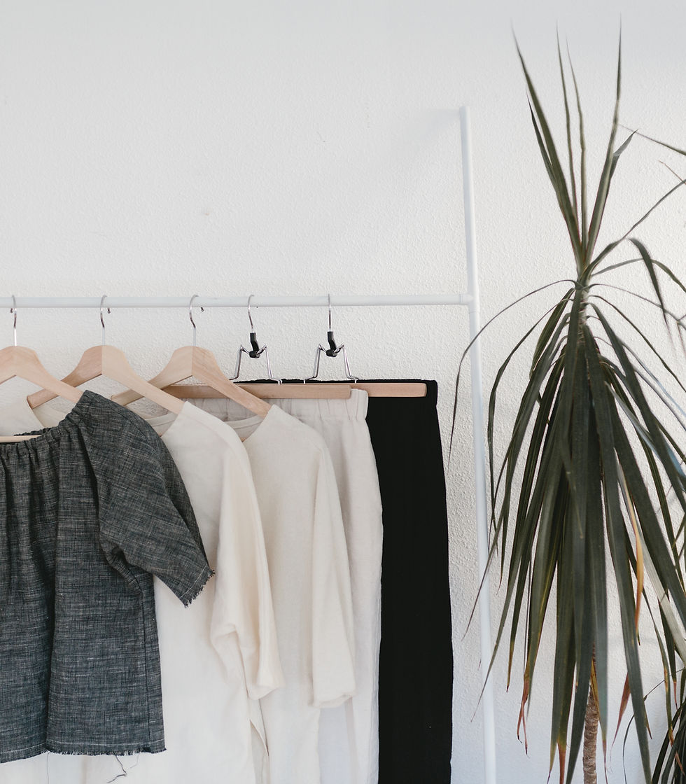 Clothes on a Rack
