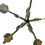 Thumbnail: WROUGHT IRON CHANDELIER