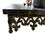 Thumbnail: ANTIQUE WROUGHT IRON AND MARBLE CONSOLE TABLE