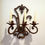 Thumbnail: PAIR OF VINTAGE RUSTIC IRON SCONCES