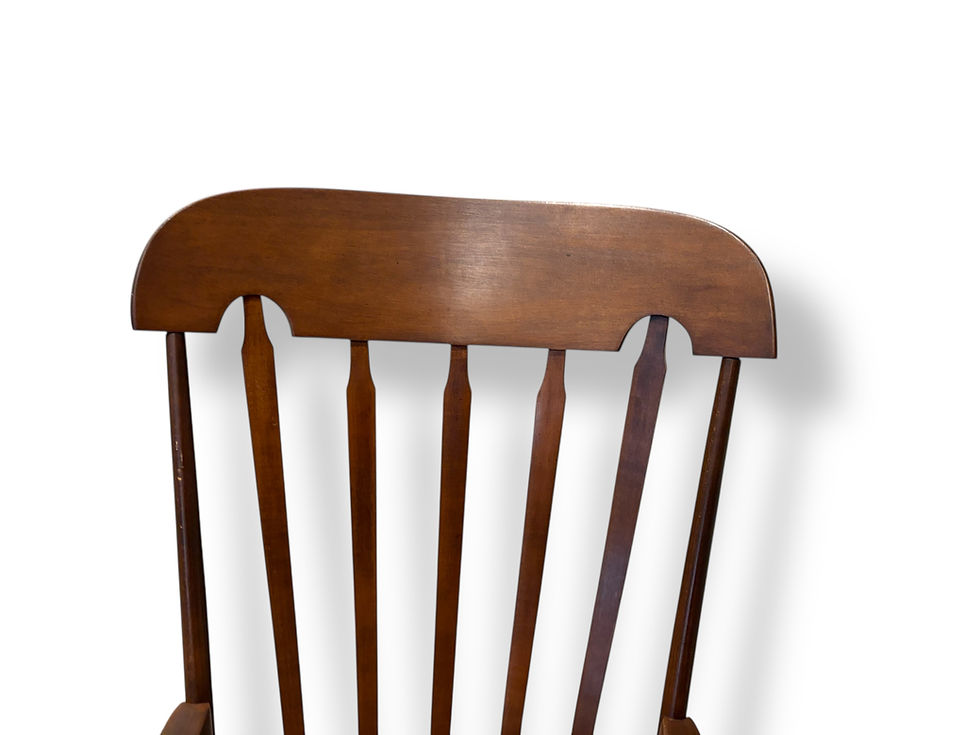 Thumbnail: VINTAGE COLONIAL REVIVAL WINDSOR ROCKER