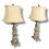 Thumbnail: PAIR OF RUSTIC WOODEN LAMPS