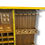 Thumbnail: GOLDEN LOTUS CONVERTIBLE BAR CABINET ON WHEELS