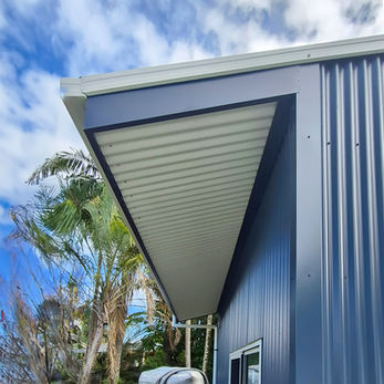 Side Eave & Soffit on shed
Shailer Park, Brisbane Qld