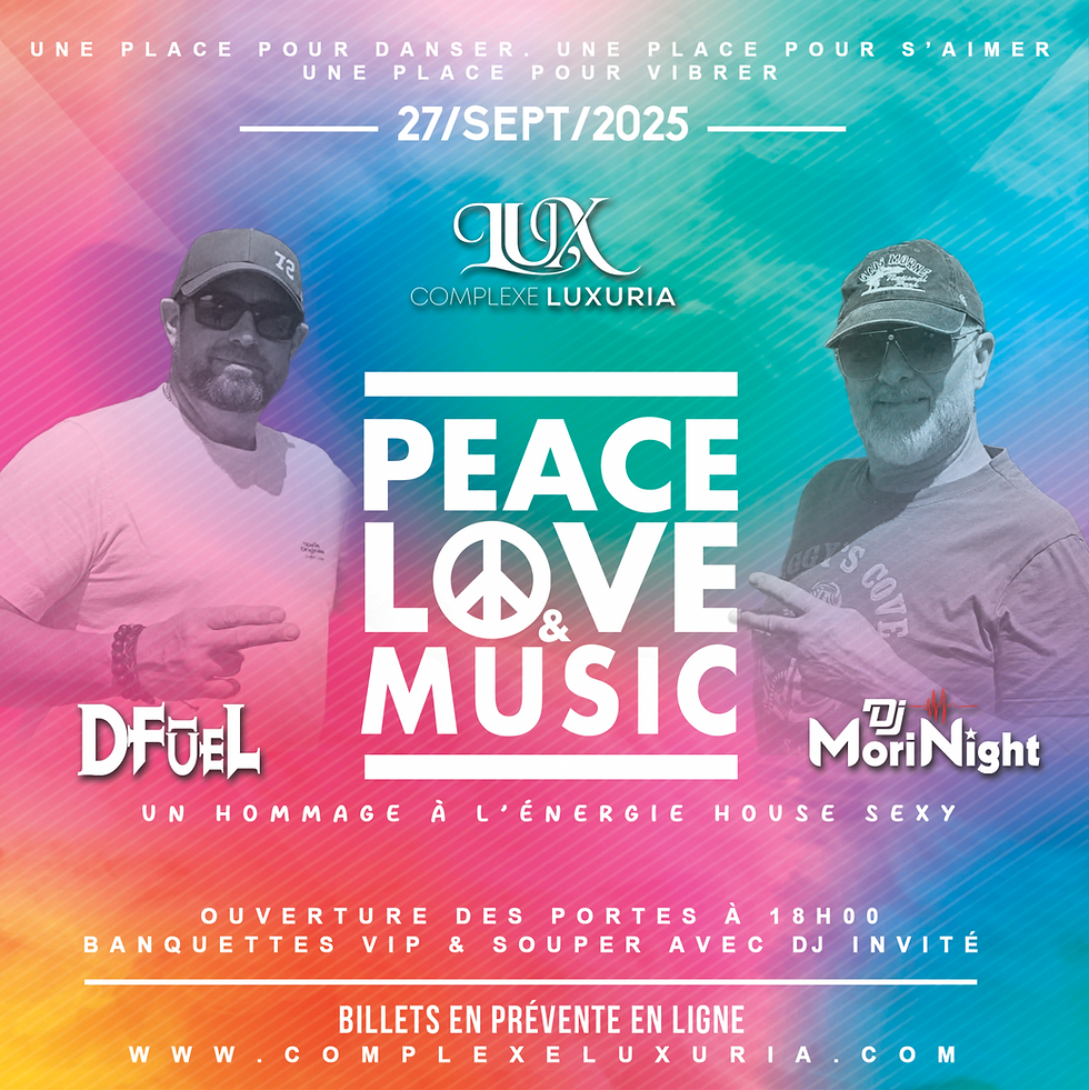 PEACE, LOVE & MUSIC
