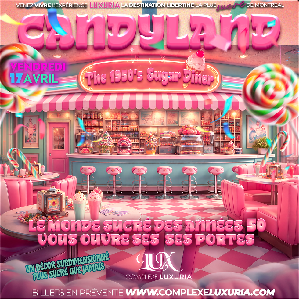 CANDYLAND THE 1950's SUGAR DINER