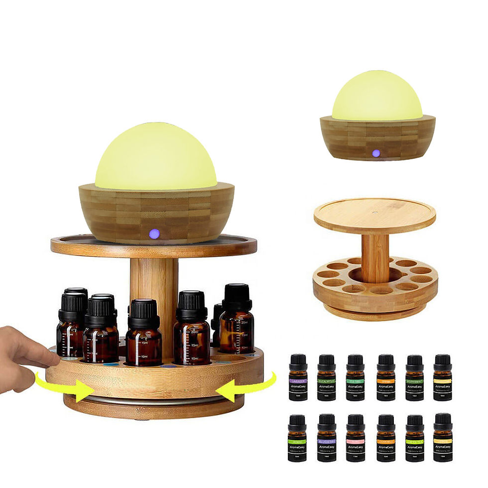 Thumbnail: Bamboo Diffuser Essential Oil Aromatherapy Essential Oil Set