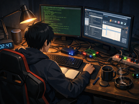 Late night hobby development