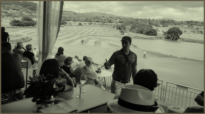 Afrasia Bank Open Golf - VIP Lounge fine cuisine