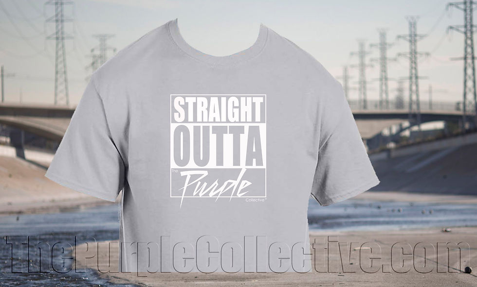 Thumbnail: Straight Outta, white letters