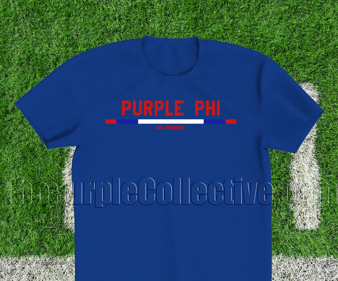 Purple Phi Ribbon Blue/RWB