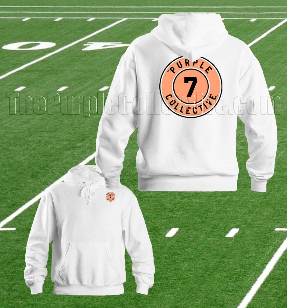 Thumbnail: TPCircle Hoodie, Peach n Black