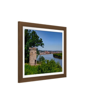 Thumbnail: Julien Dubuque Monument / Mississippi River