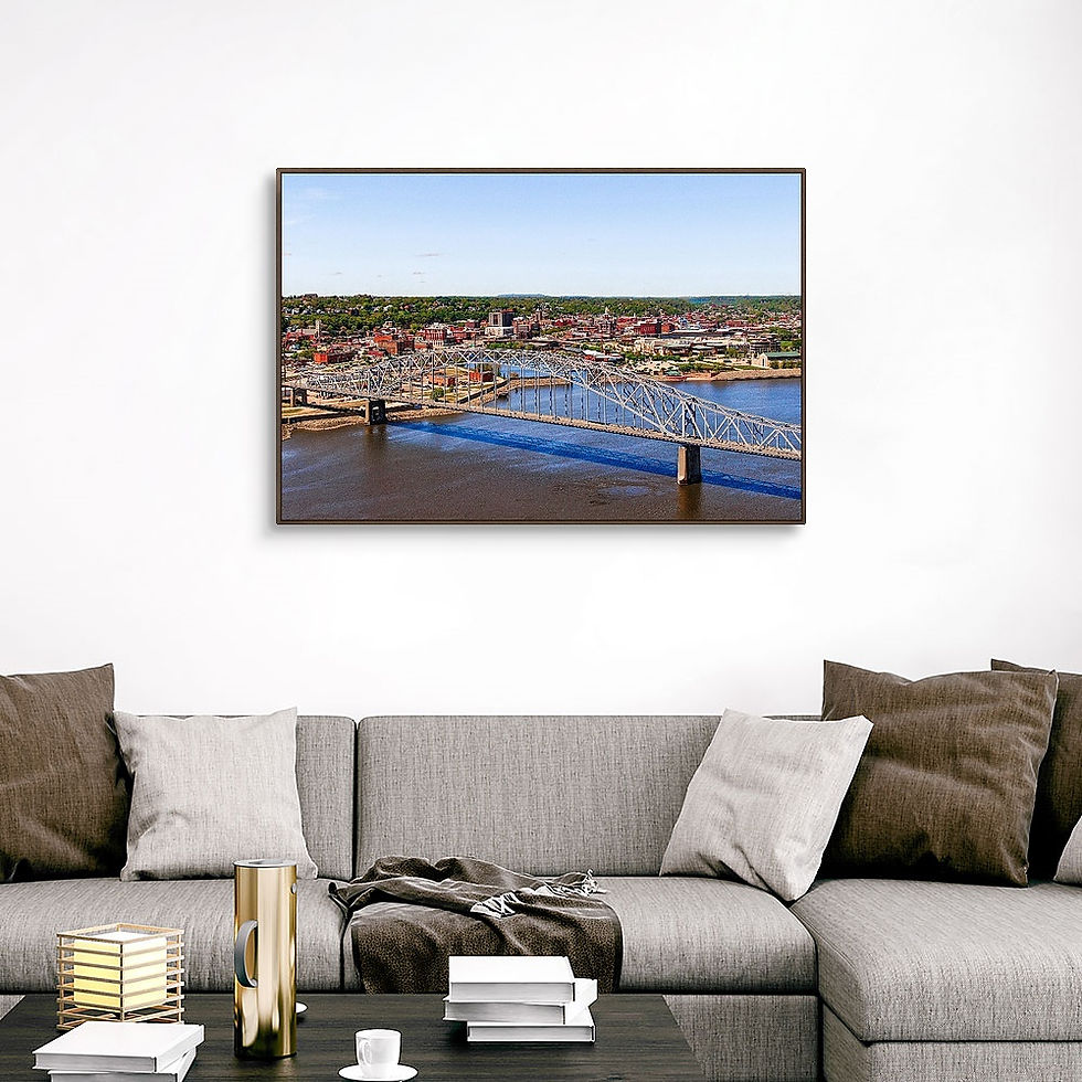 Thumbnail: Julien Dubuque Bridge / Downtown Dubuque, IA