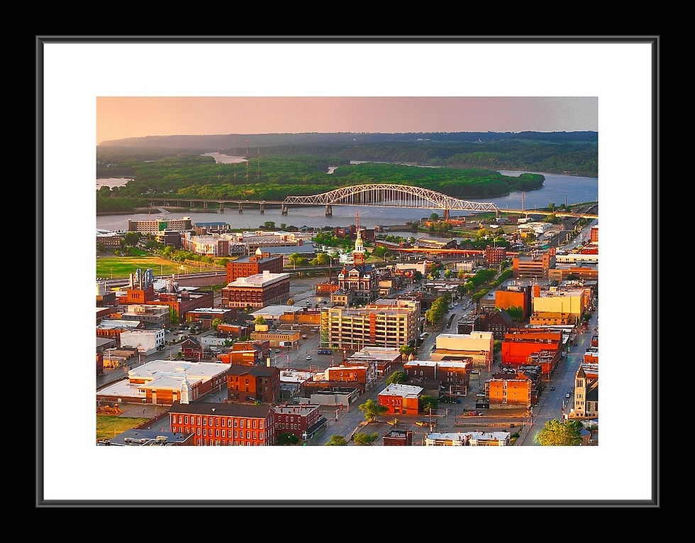 Thumbnail: Evening Glow - Dubuque, IA