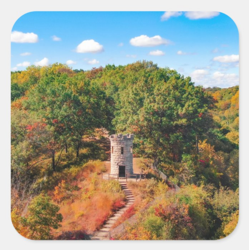 ColorFall Julien Dubuque Monument - Dubuque, IA