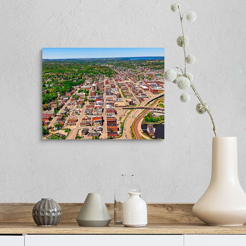 Thumbnail: Summer Days above Dubuque, IA