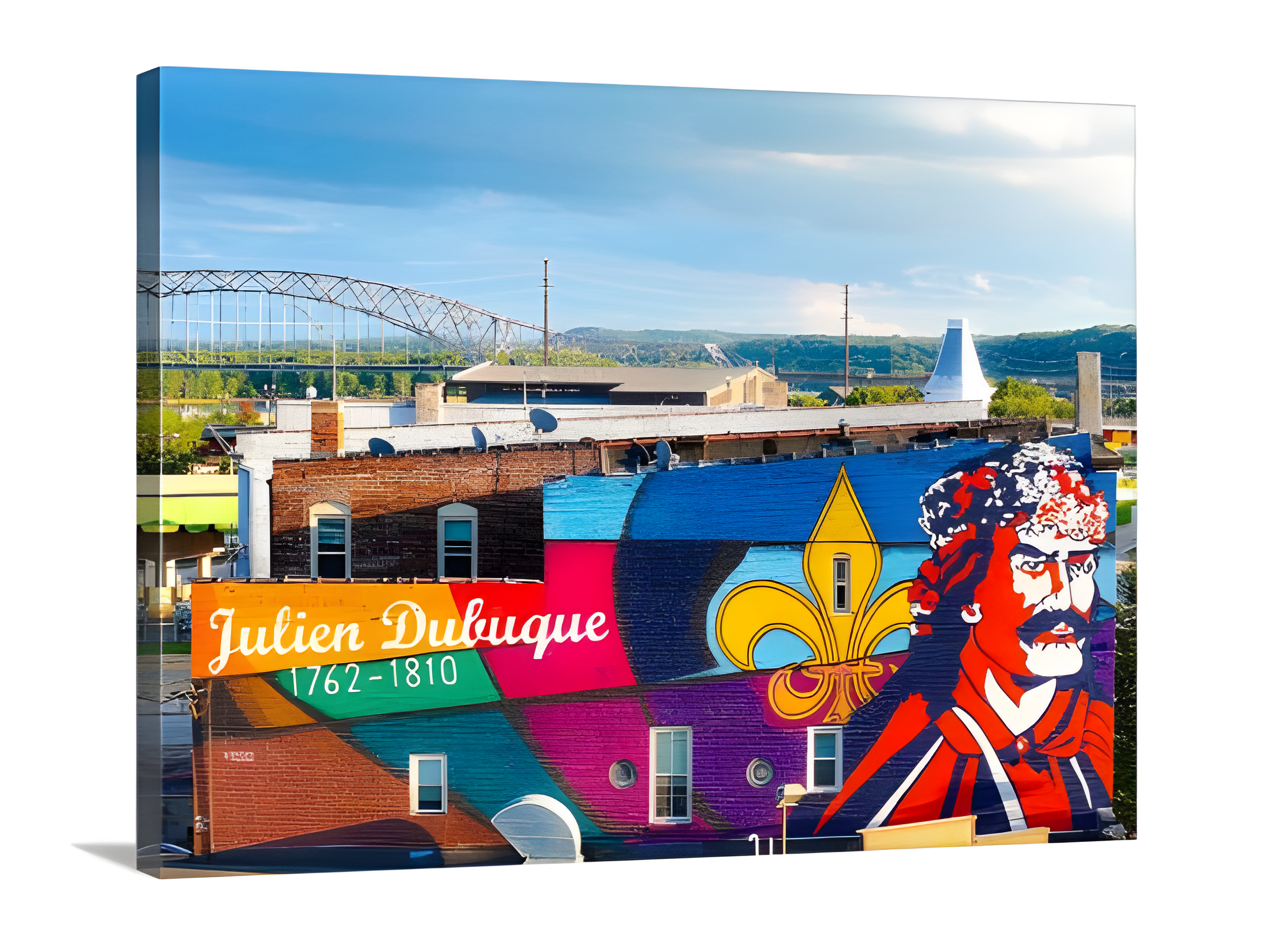 Julien Dubuque Mural #1 - Dubuque, IA