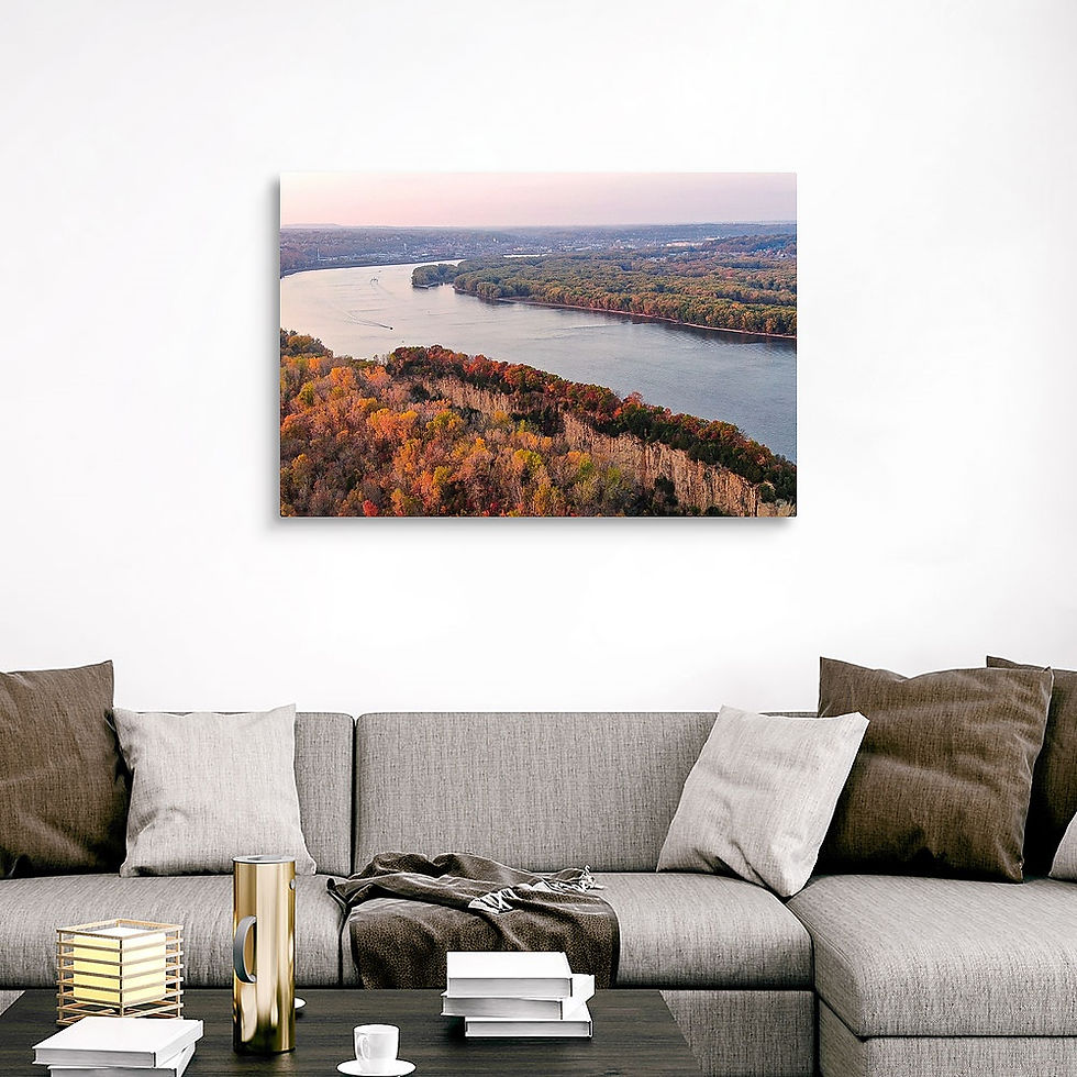Thumbnail: Autumn on the Mississippi - Dubuque, IA
