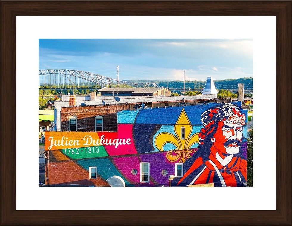 Thumbnail: Julien Dubuque Mural #1 - Dubuque, IA