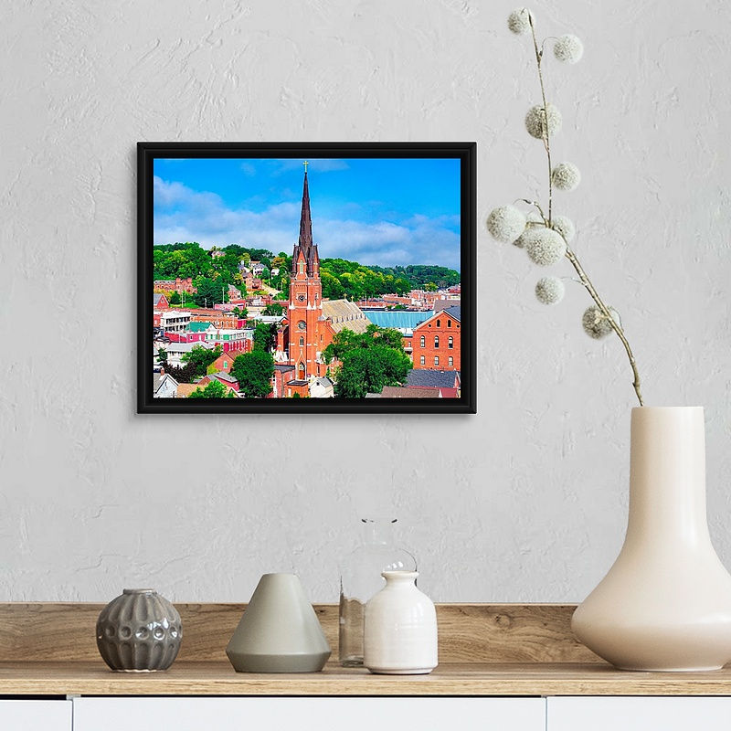 Thumbnail: Steeple in Summer - Dubuque, IA