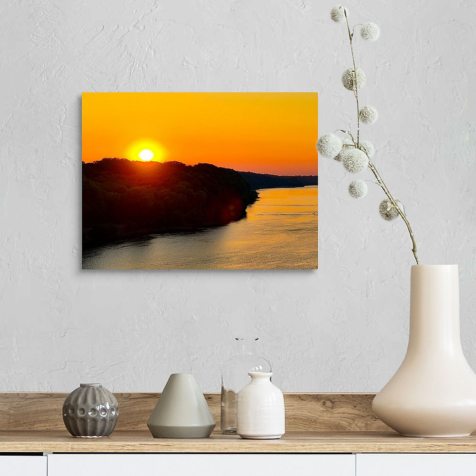 Thumbnail: Mississippi Sunsets - Dubuque, IA