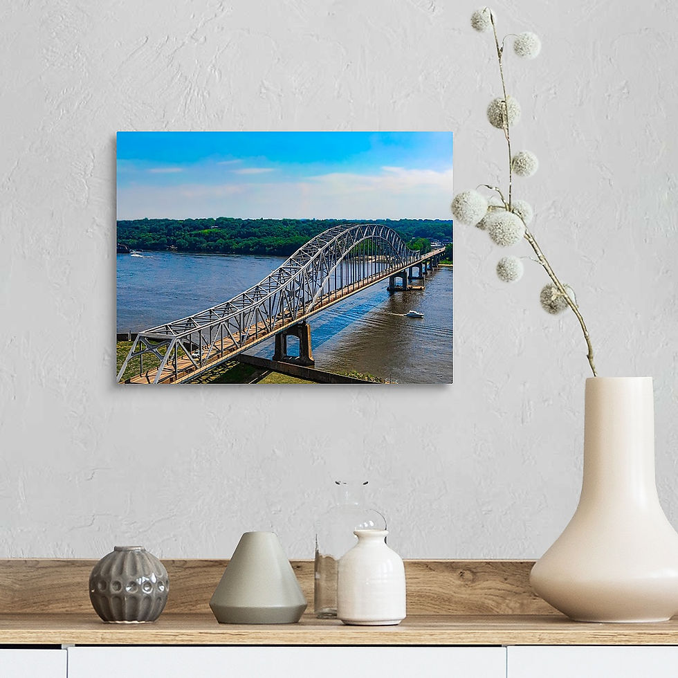 Thumbnail: Julien Dubuque Bridge - Dubuque, IA