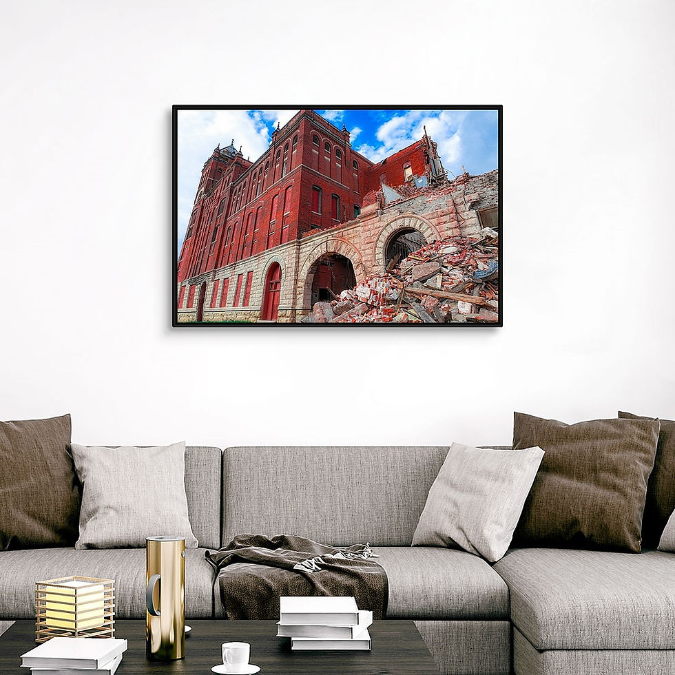 Thumbnail: Crumbles of Past Grandeur - Dubuque, IA
